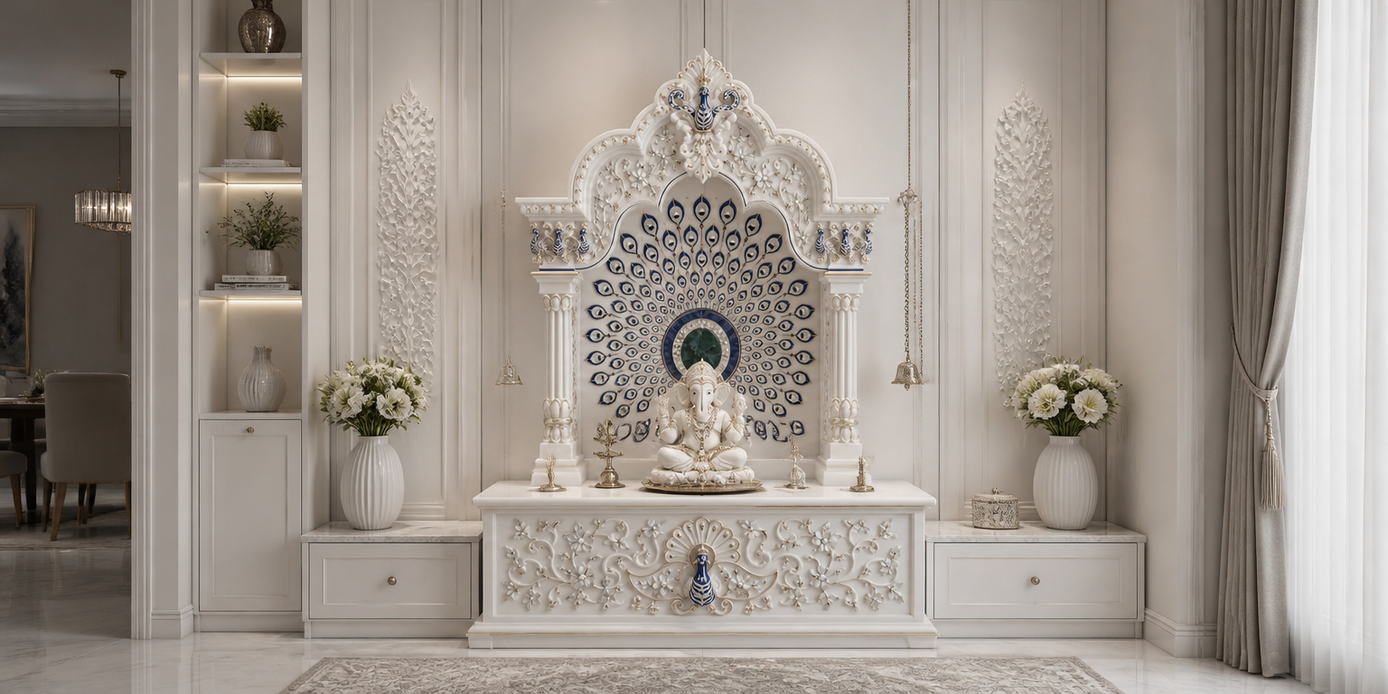 Custom Marble Home Temples