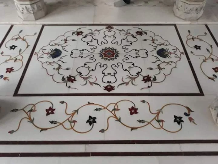 Stone Inlay Panel Flooring - 6