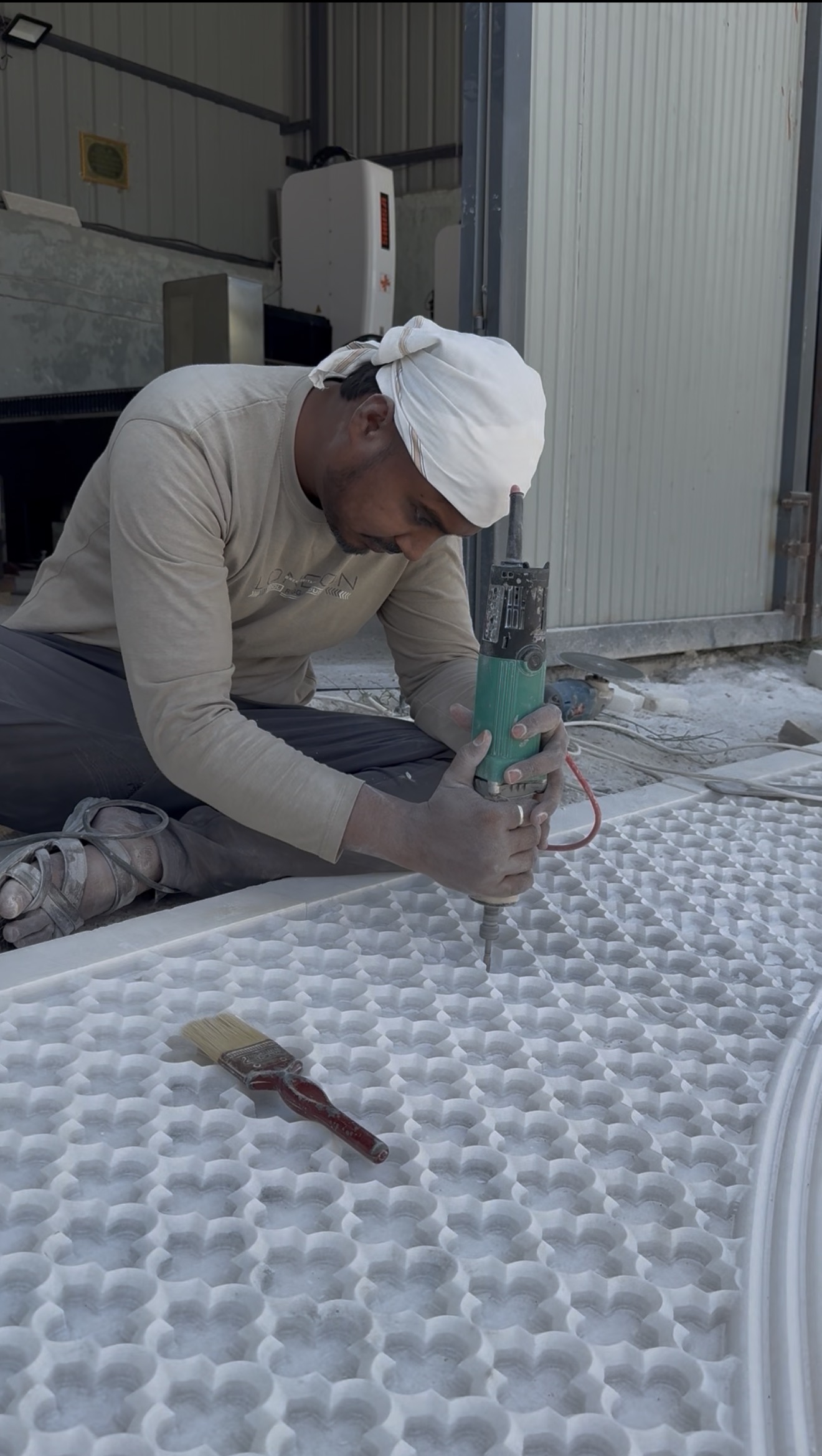 Marble manufacturing facility