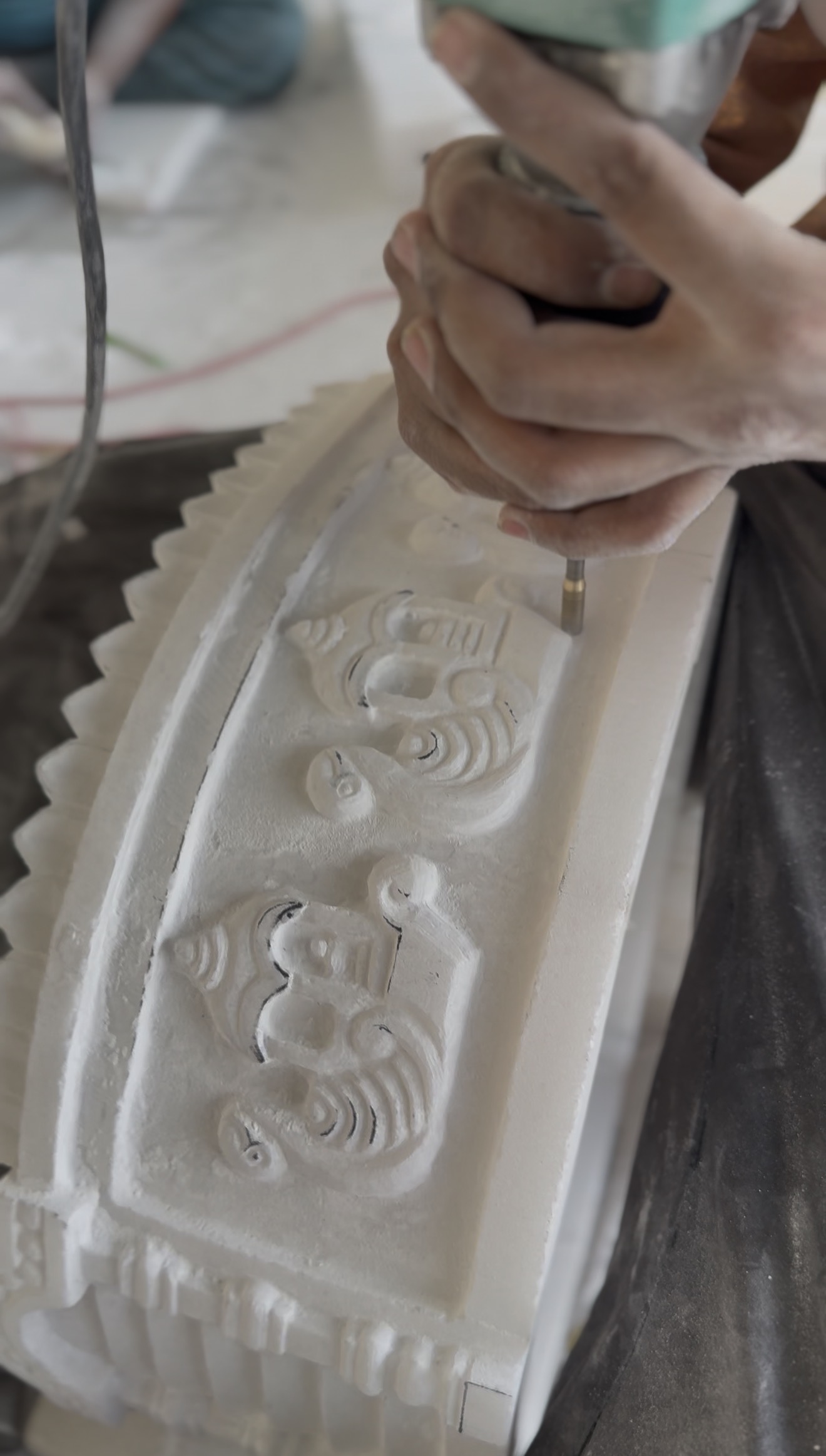 Marble manufacturing process